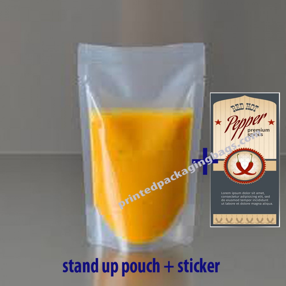 Stand up Pouch Transparent 